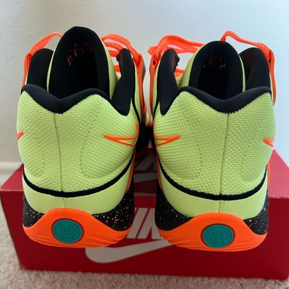 Nike KD18 NRG New Timeline Clear Jade Black Liquid Lime - Picture 5 of 9